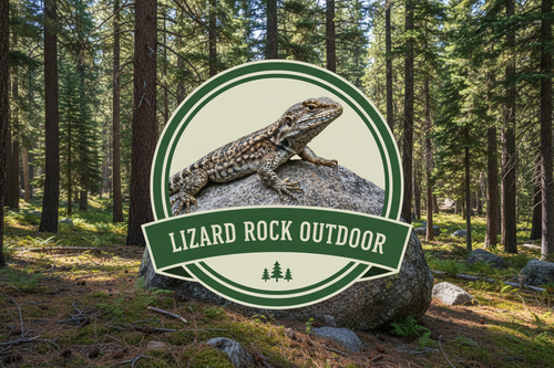Lizard Rock Outdoor - Forest Background